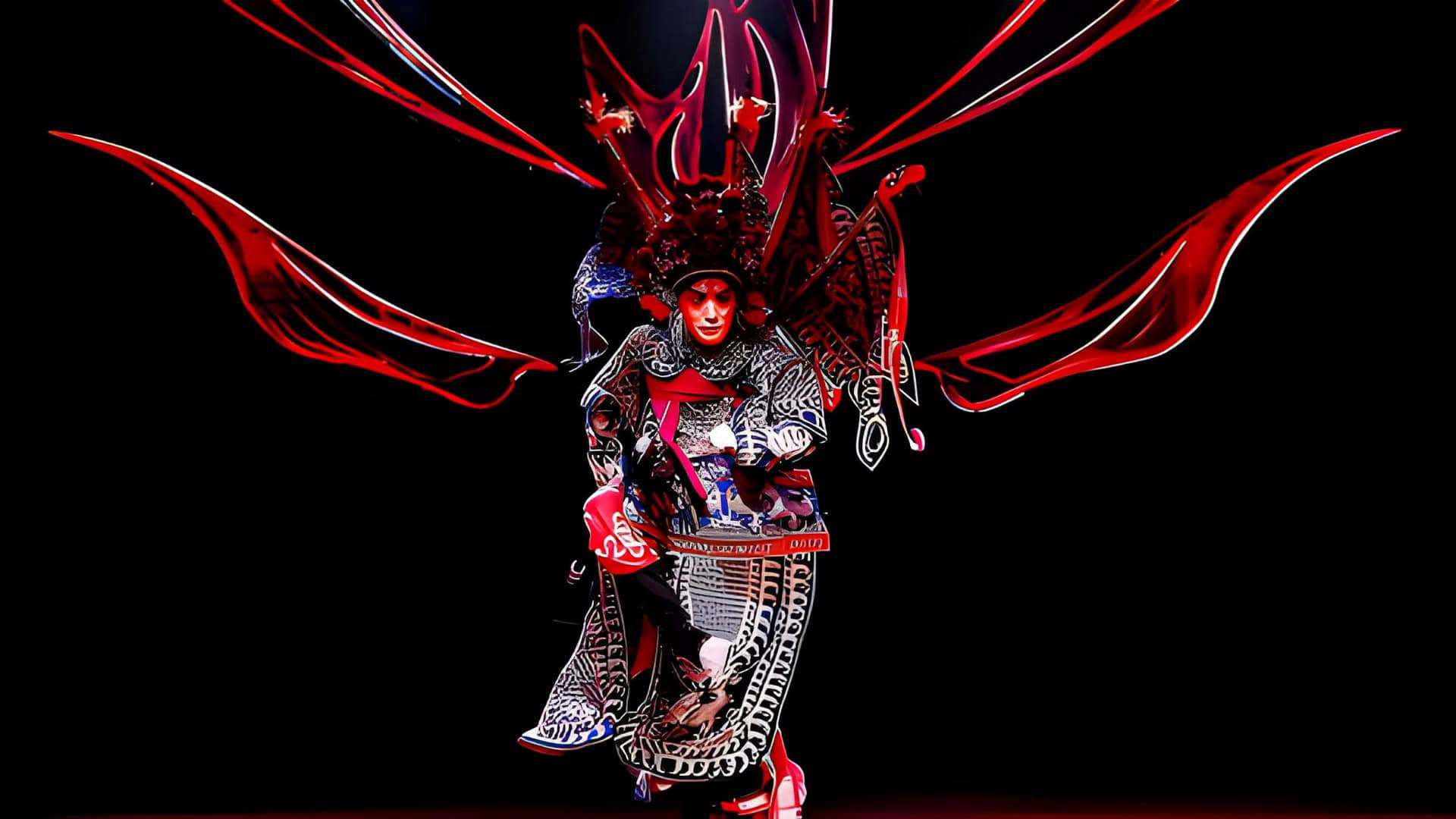 Peking Opera, Tianleyuan Grand Theater, Beijing, China, traditional Chinese culture, opera show, stage photo.
