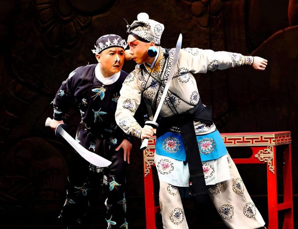 Peking Opera, Tianleyuan Grand Theater, Beijing, China, traditional Chinese culture, opera show, stage photo.