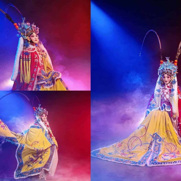 Peking Opera, Tianleyuan Grand Theater, Beijing, China, traditional Chinese culture, opera show, stage photo.